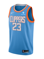 Баскетбольная майка Лос-Анджелес Клипперс мужская  синяя 2017/2018 XL