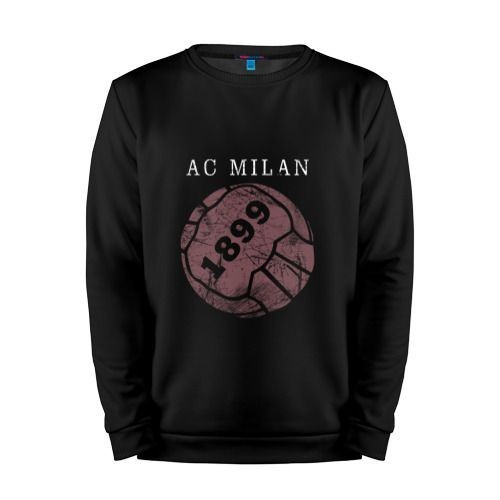Мужской свитшот хлопок «AC Milan - 1899 Vintage (2018)» black