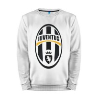 Мужской свитшот хлопок «Italian Serie A. Juventus FC» white
