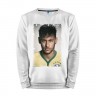 Мужской свитшот хлопок «Neymar (retro style)» white