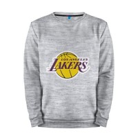 Мужской свитшот хлопок «LA Lakers» melange