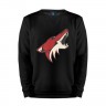 Мужской свитшот хлопок «Phoenix Coyotes» black