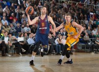 Баскетбольная майка Барселона мужская синяя 2017/2018 6XL
