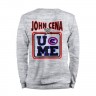 Мужской свитшот хлопок «John Cena Extreme Rules» melange