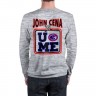 Мужской свитшот хлопок «John Cena Extreme Rules» melange