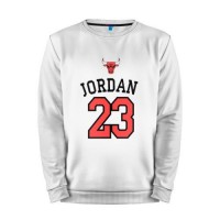 Мужской свитшот хлопок «Jordan» white