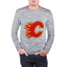 Мужской свитшот хлопок «Calgary Flames Iginla» melange