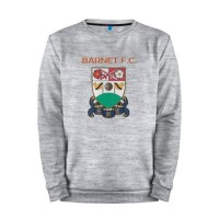 Мужской свитшот хлопок «Barnet FC» melange