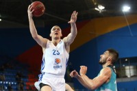 Баскетбольная майка Енисей Красноярск мужская белая 2017/2018 M