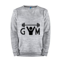 Мужской свитшот хлопок «Gym» melange