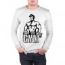 Мужской свитшот хлопок «Gym» white