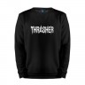 Мужской свитшот хлопок «Thrasher» black