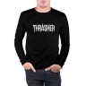 Мужской свитшот хлопок «Thrasher» black