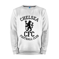 Мужской свитшот хлопок «Chelsea FC» white