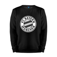 Мужской свитшот хлопок «FC Bayern Munchen #2» black