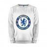 Мужской свитшот хлопок «Chelsea logo» white