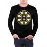 Мужской свитшот хлопок «Boston Bruins» black