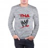 Мужской свитшот хлопок «TNA wrestling» melange