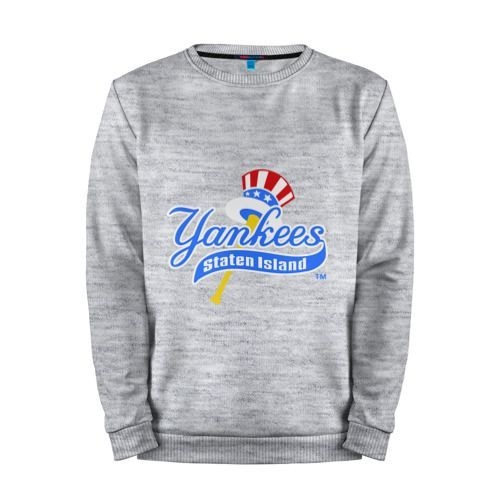 Мужской свитшот хлопок «NY Yankees byta» melange