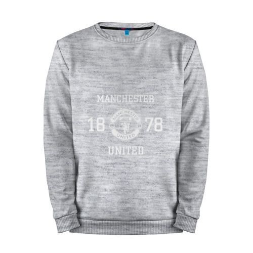 Мужской свитшот хлопок «Manchester United 1878» melange