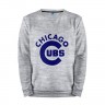 Мужской свитшот хлопок «Chicago Cubs logotype» melange