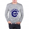 Мужской свитшот хлопок «Chicago Cubs logotype» melange