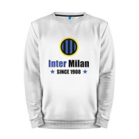 Мужской свитшот хлопок «Inter Milan» white