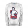 Мужской свитшот хлопок «Club boxing» white